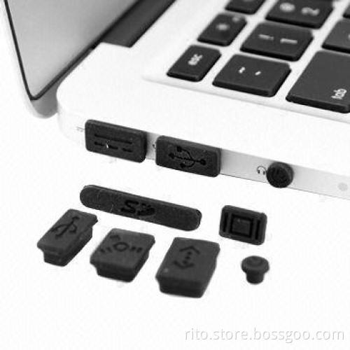 Classical Black Silicone Anti-Dust Plug for Mac Pro 13", with Retina Display